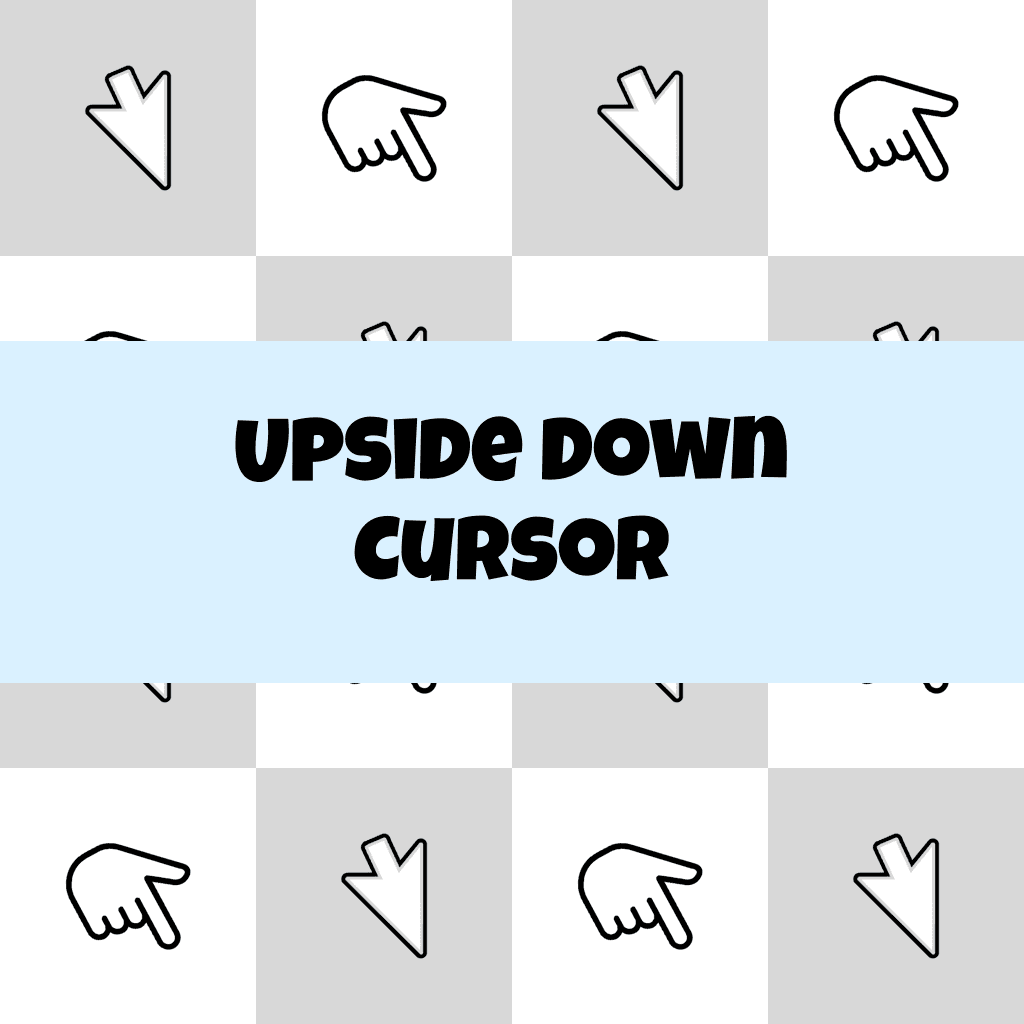 Preview Upside down cursor custom cursor pack